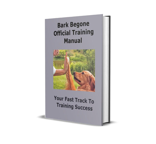 Bark Begone Official Training Guide